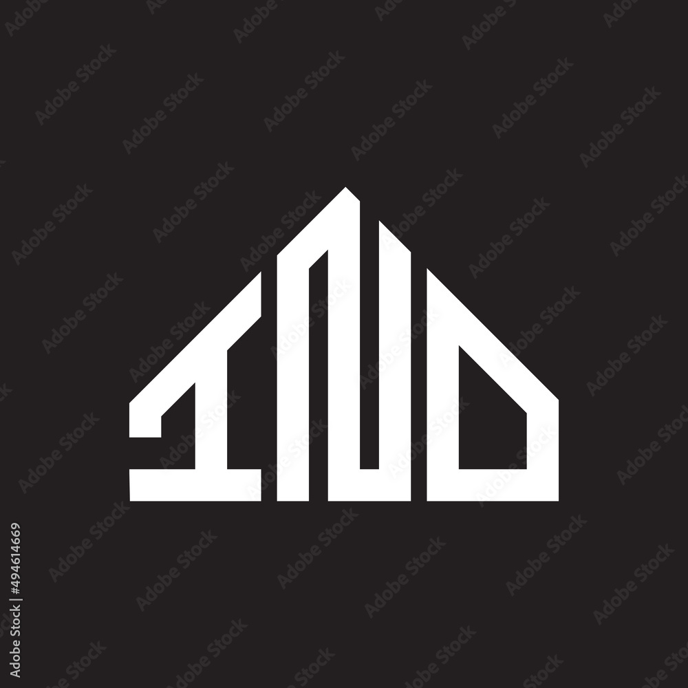 INO letter logo design on Black background. INO creative initials letter logo concept. INO letter design. INO letter logo design on Black background. INO creative initials letter logo concept. INO letter design.