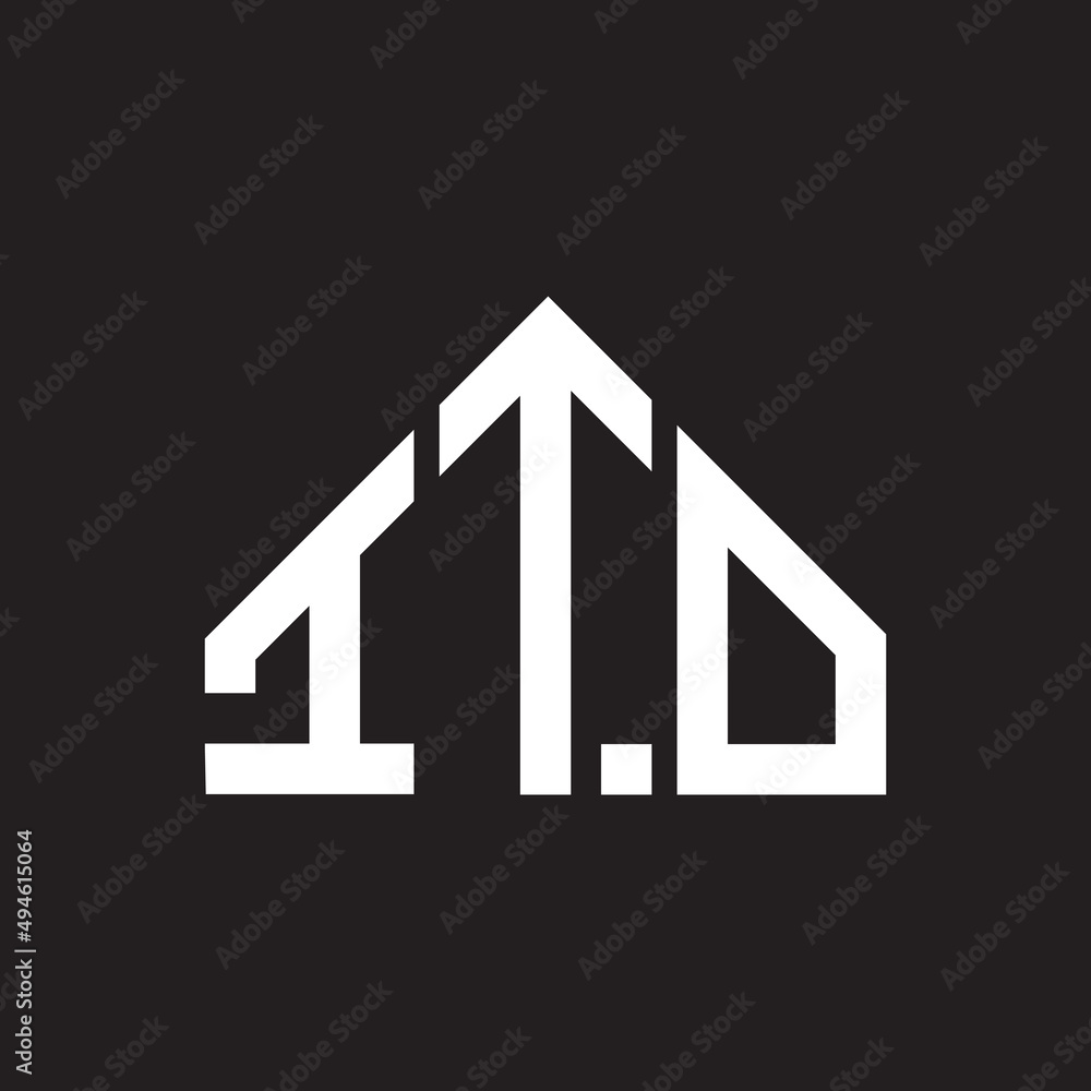 ITO letter logo design on Black background. ITO creative initials letter logo concept. ITO letter design. ITO letter logo design on Black background. ITO creative initials letter logo concept. ITO letter design.