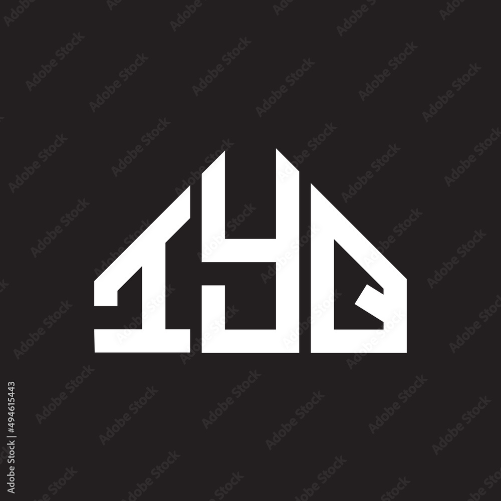 IYQ letter logo design on black background. IYQ creative initials letter logo concept. IYQ letter design. IYQ letter logo design on black background. IYQ creative initials letter logo concept. IYQ letter design.