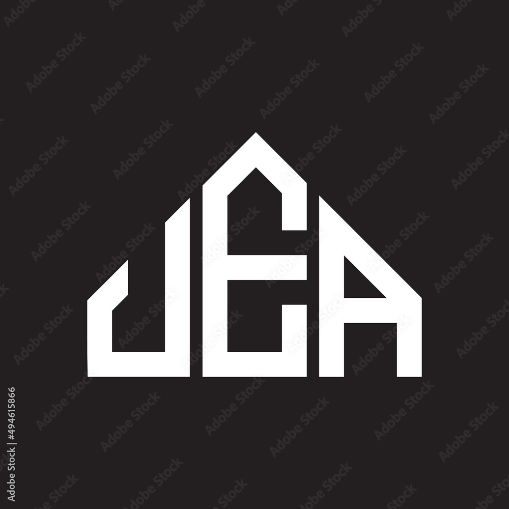 JEA letter logo design on black background. JEA creative initials letter logo concept. JEA letter design. JEA letter logo design on black background. JEA creative initials letter logo concept. JEA letter design.