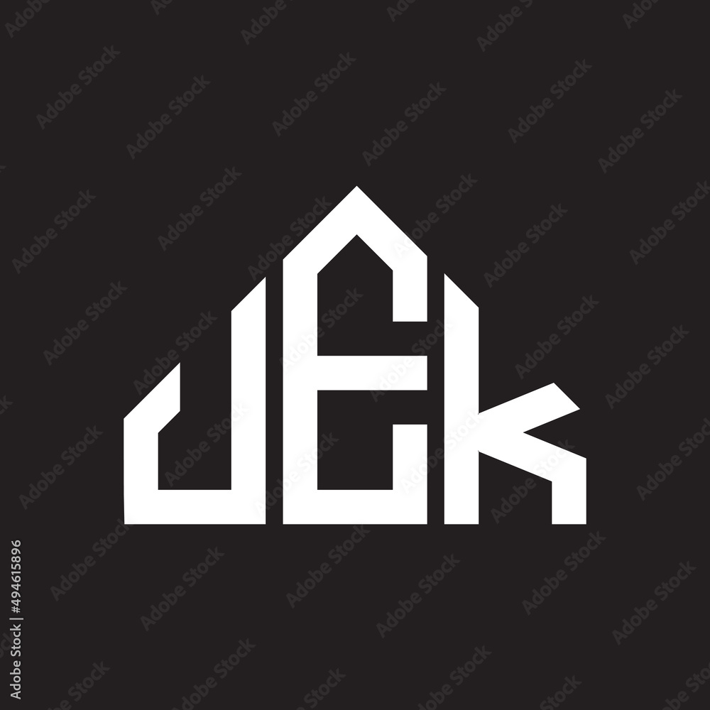 JEK letter logo design on black background. JEK creative initials letter logo concept. JEK letter design. JEK letter logo design on black background. JEK creative initials letter logo concept. JEK letter design.