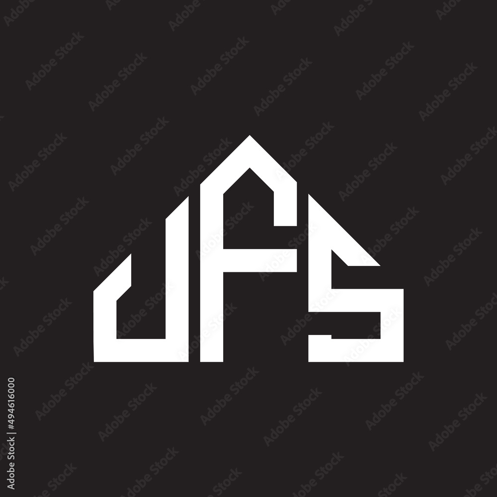 JFS letter logo design on black background. JFS creative initials letter logo concept. JFS letter design. JFS letter logo design on black background. JFS creative initials letter logo concept. JFS letter design.
