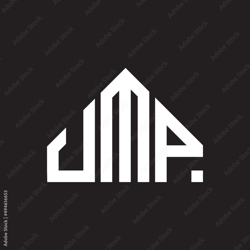 UMP letter logo design on black background. UMP creative initials letter logo concept. UMP letter design. UMP letter logo design on black background. UMP creative initials letter logo concept. UMP letter design.