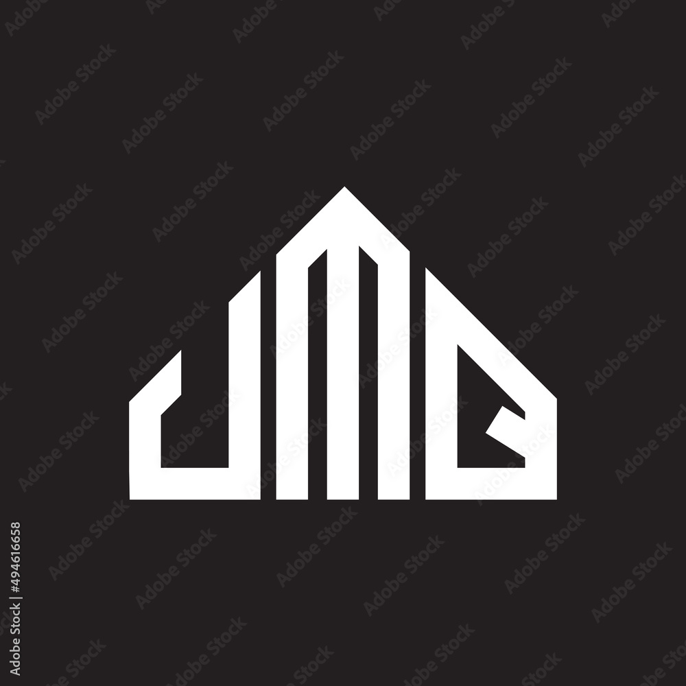 UMQ letter logo design on black background. UMQ creative initials letter logo concept. UMQ letter design. UMQ letter logo design on black background. UMQ creative initials letter logo concept. UMQ letter design.