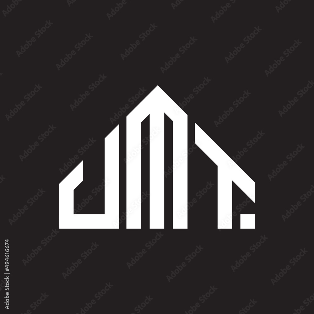 UMT letter logo design on black background. UMT creative initials letter logo concept. UMT letter design. UMT letter logo design on black background. UMT creative initials letter logo concept. UMT letter design.