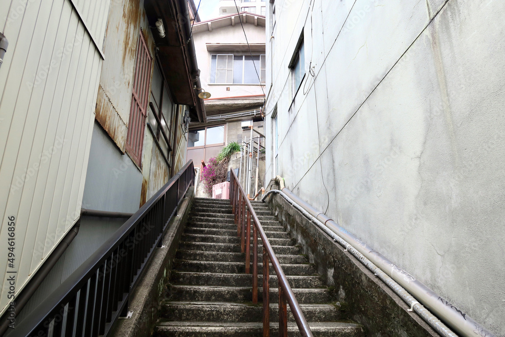 Fototapeta premium 熱海市 階段