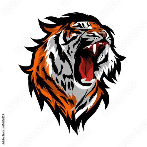 Wallpaper Mural Dog vector colorful illustration Torontodigital.ca