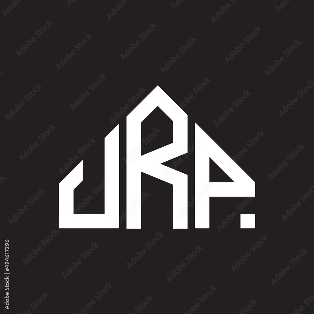 URP letter logo design on black background. URP creative initials letter logo concept. URP letter design. URP letter logo design on black background. URP creative initials letter logo concept. URP letter design.