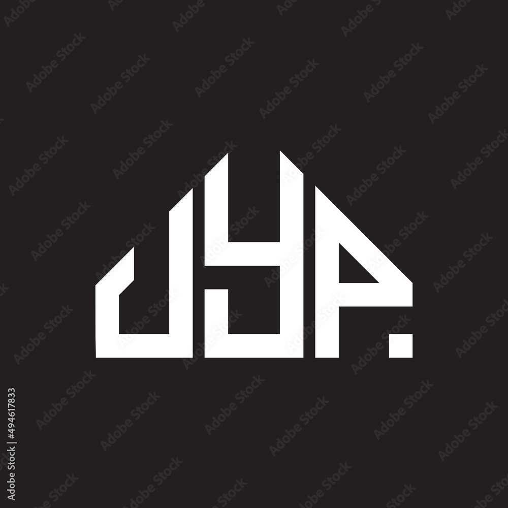UYP letter logo design on black background. UYP creative initials letter logo concept. UYP letter design. UYP letter logo design on black background. UYP creative initials letter logo concept. UYP letter design.
