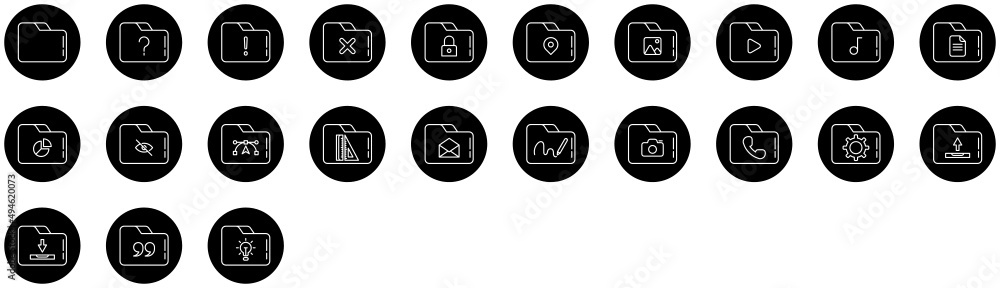 folder icon set folder icon set