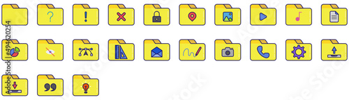 folder icon set