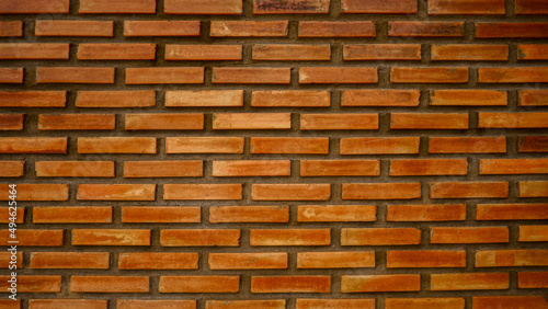 white square brick wall texture retro strong used in design brick decoration show.