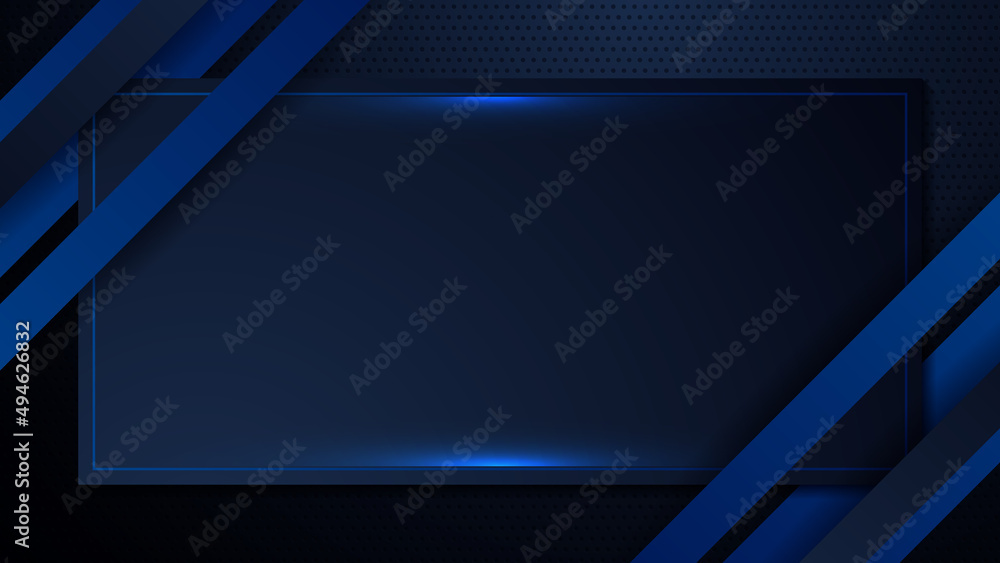 Abstract blue and black background Abstract blue and black background