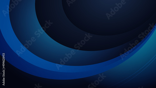 Abstract modern blue and black background. Vector illustration design for presentation, banner, cover, web, flyer, card, poster, wallpaper, texture, slide, magazine, and powerpoint.