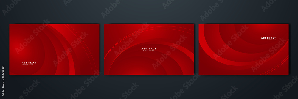 Abstract red vector background with stripes dots circles waves Abstract red vector background with stripes dots circles waves