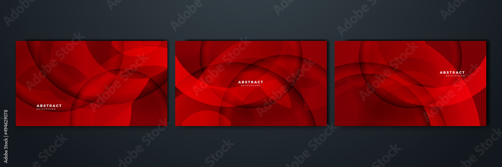 Abstract red vector background with stripes dots circles waves Abstract red vector background with stripes dots circles waves