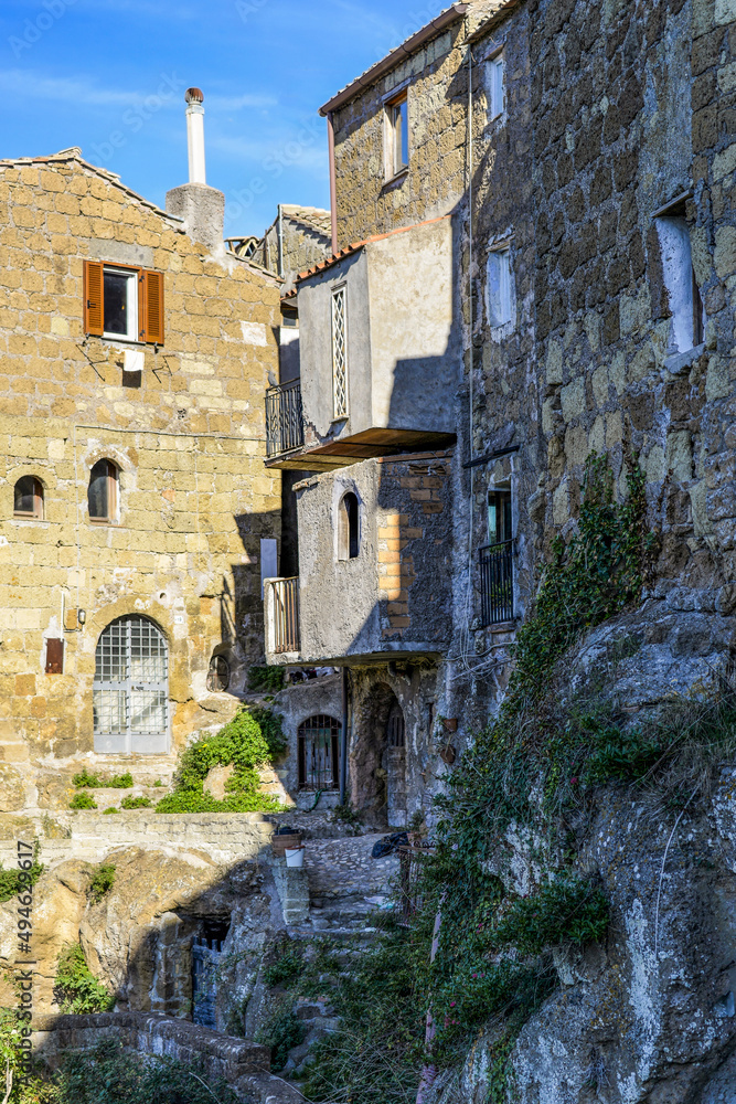 Village médiéval en Italie