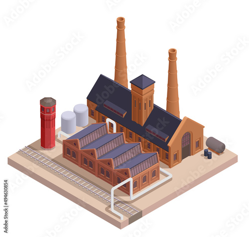 Isometric Retro Factory
