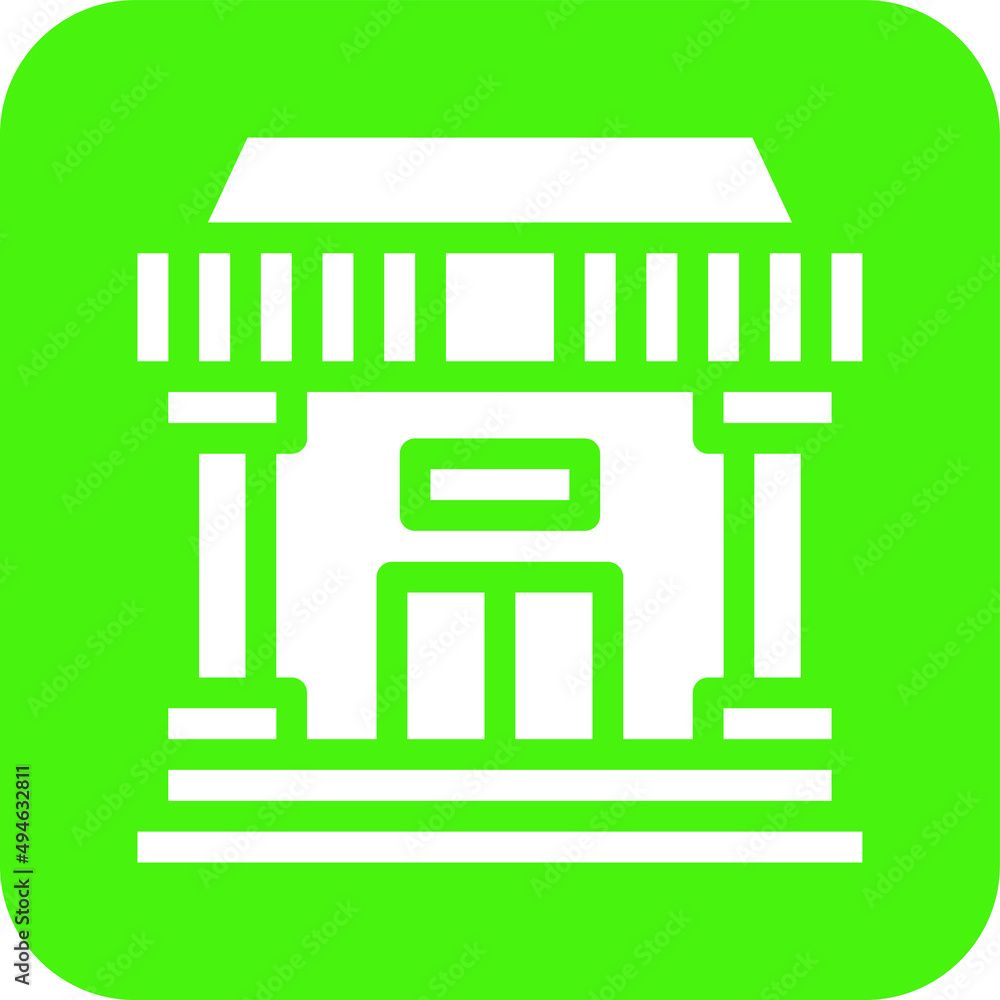 Obraz premium Bank Vector Icon Design Illustration