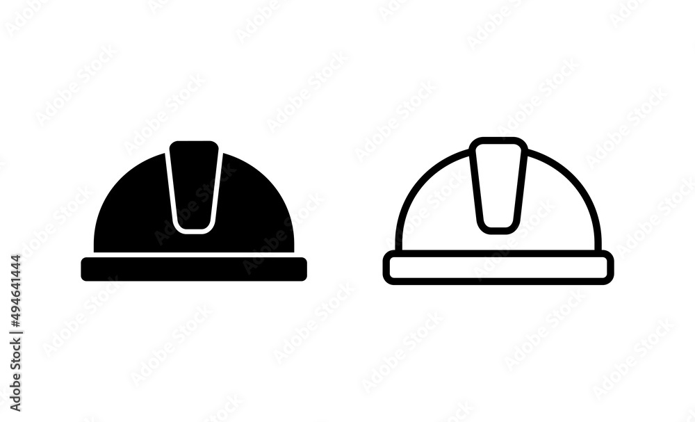Helmet icon vector. Motorcycle helmet sign and symbol. Construction helmet icon. Safety helmet Helmet icon vector. Motorcycle helmet sign and symbol. Construction helmet icon. Safety helmet