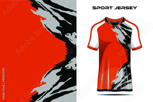 tshirt design sports design for racing cycling gaming jersey vector Premium Vector