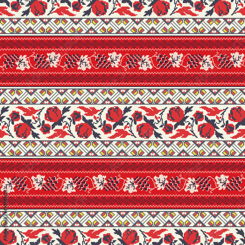 Ukrainian embroidery pattern 82