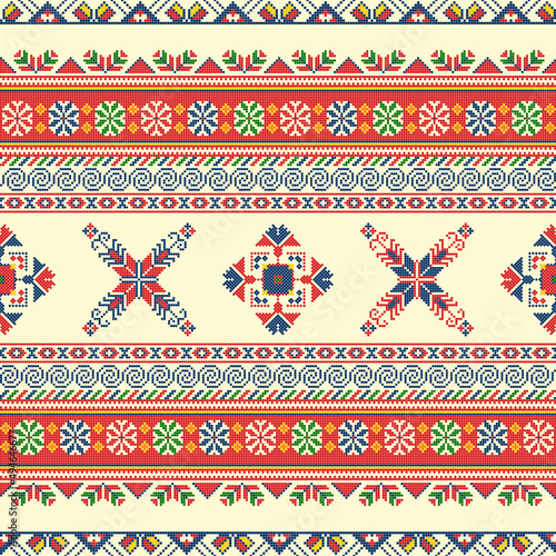 Ukrainian embroidery pattern 87