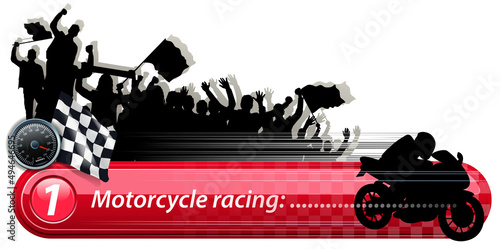 motor sport banner