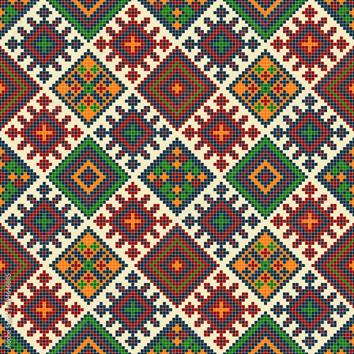 Ukrainian embroidery pattern 100