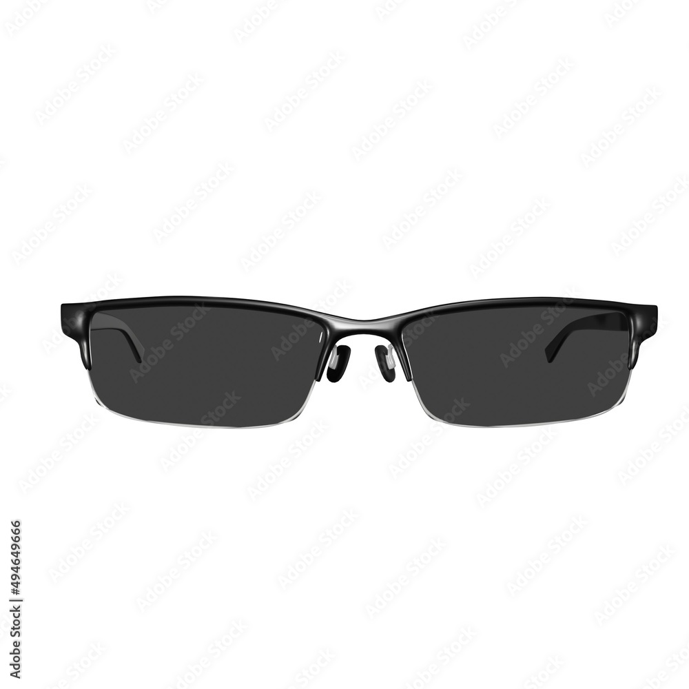 Round sunglasses with black frames Round sunglasses with black frames