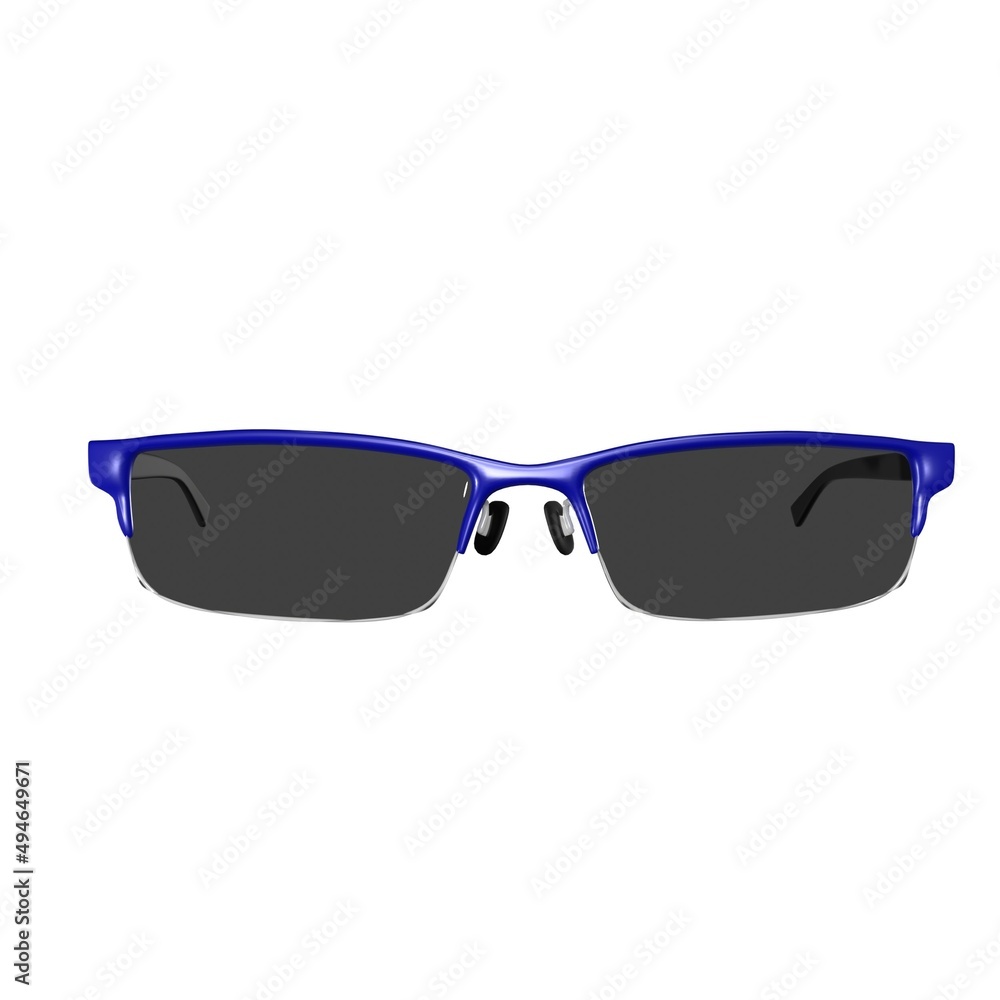 Round sunglasses with navy frames Round sunglasses with navy frames