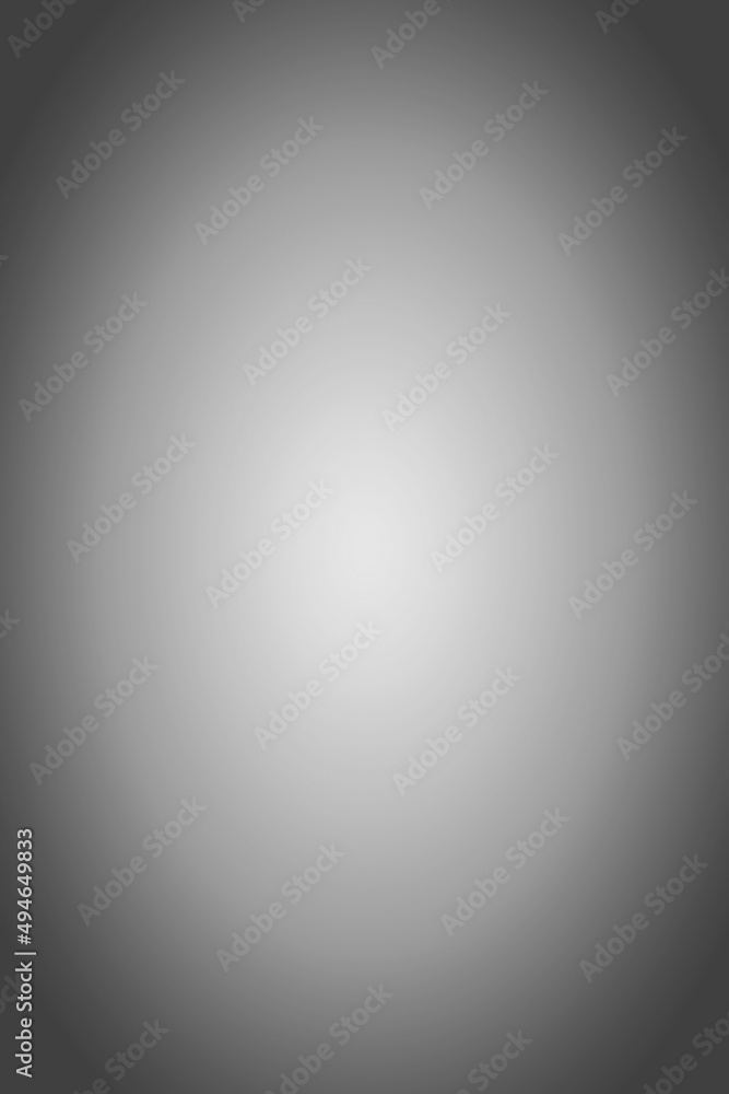 Gradient Gray Radial Beam for Abstract Background