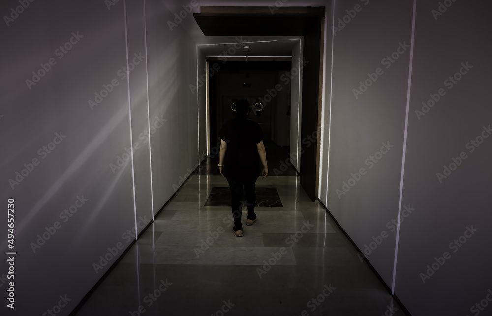 Fototapeta premium Interior hospital corridor