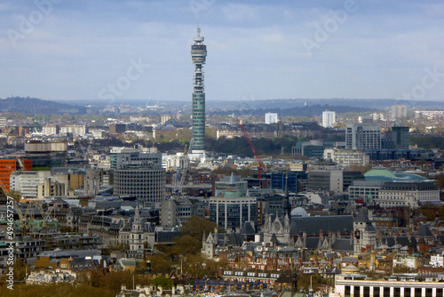 BT Tower London Skyline Cityscape England UK photo