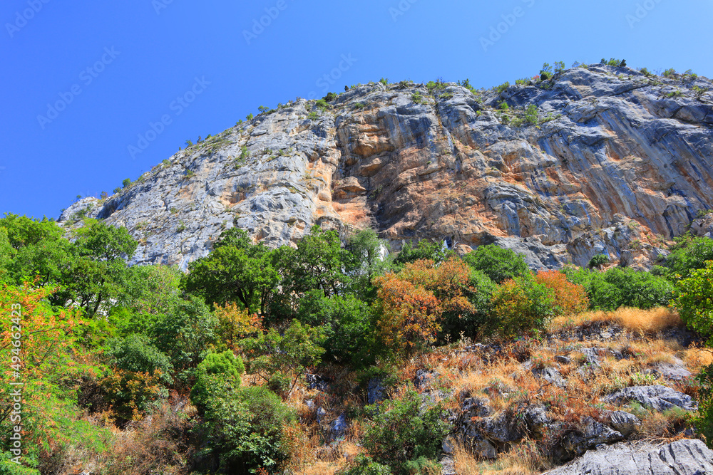 Landscape near Ostrog monastery, Montenegro	