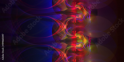 Wallpaper Mural 3D Fractal Background hologram Torontodigital.ca