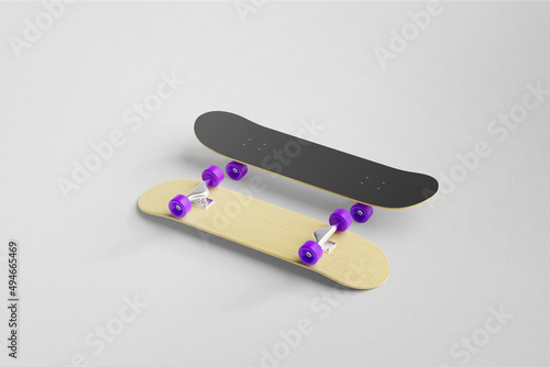 Skateboard Mockup