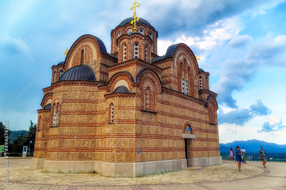 Serbian Orthodox monastery Hercegovacka Gracanica in Trebinje, Bosnia and Herzegovina.