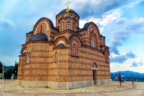 Serbian Orthodox monastery Hercegovacka Gracanica in Trebinje, Bosnia and Herzegovina. photo