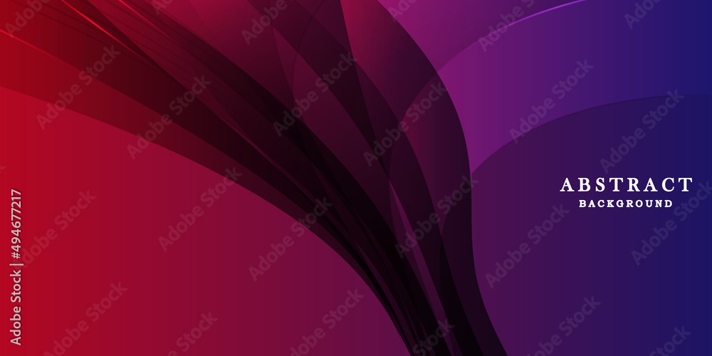 Modern red and blue background vector design
