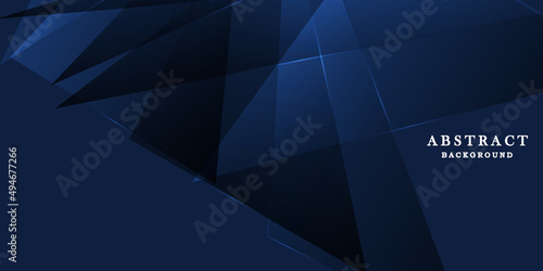 Modern dark blue background vector design