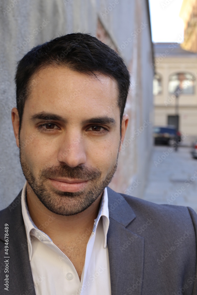 Contemporary entrepreneur with great natural looks Contemporary entrepreneur with great natural looks