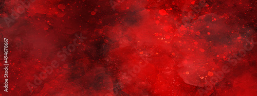 Red background with scratches and Old red scratched wall, grungy background or texture. Scary red wall for background. red wall scratches.