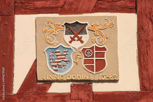  Treffurter Wappen am Rathaus photo