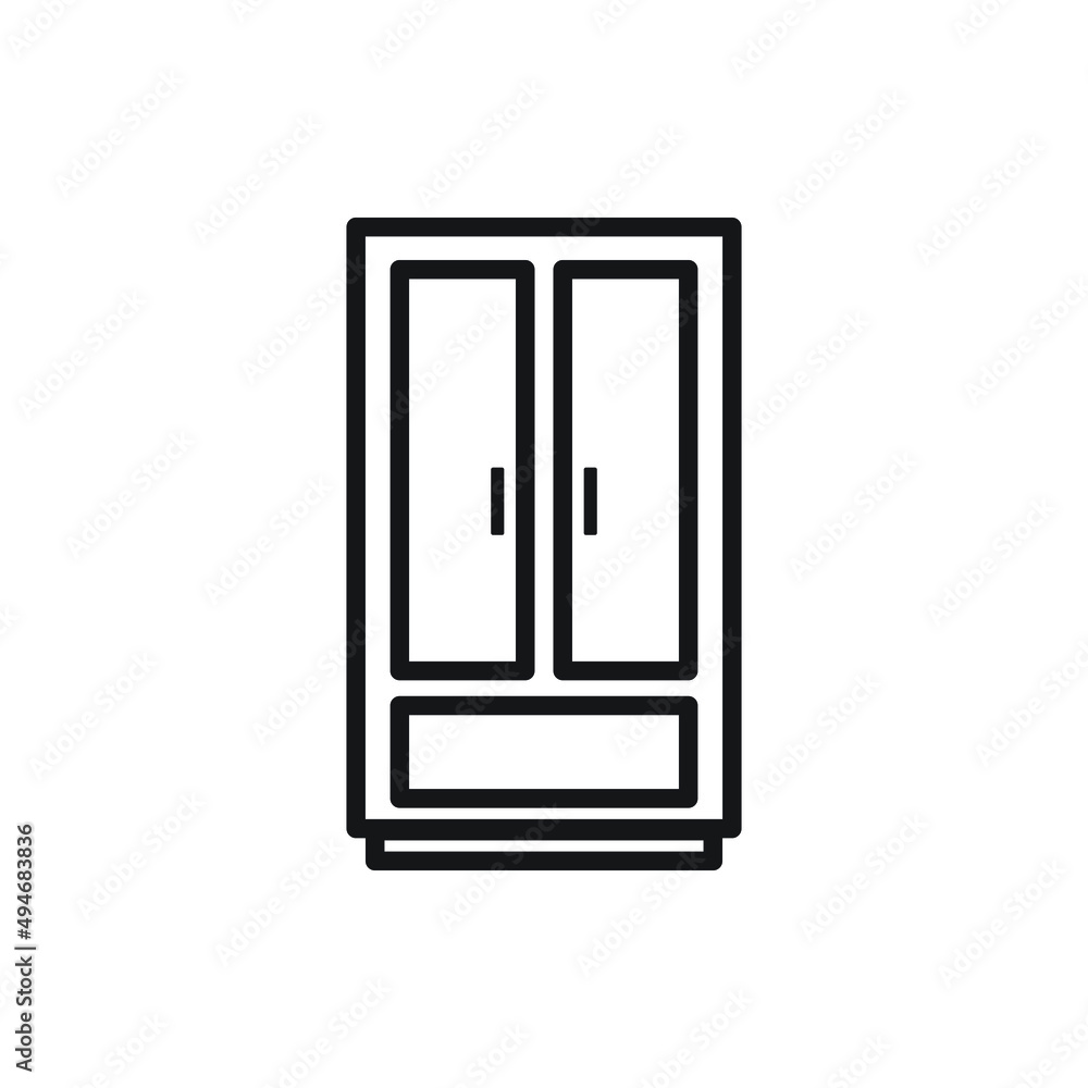 cupboard wardrobe for website graphic resource, presentation, symbol cupboard wardrobe for website graphic resource, presentation, symbol