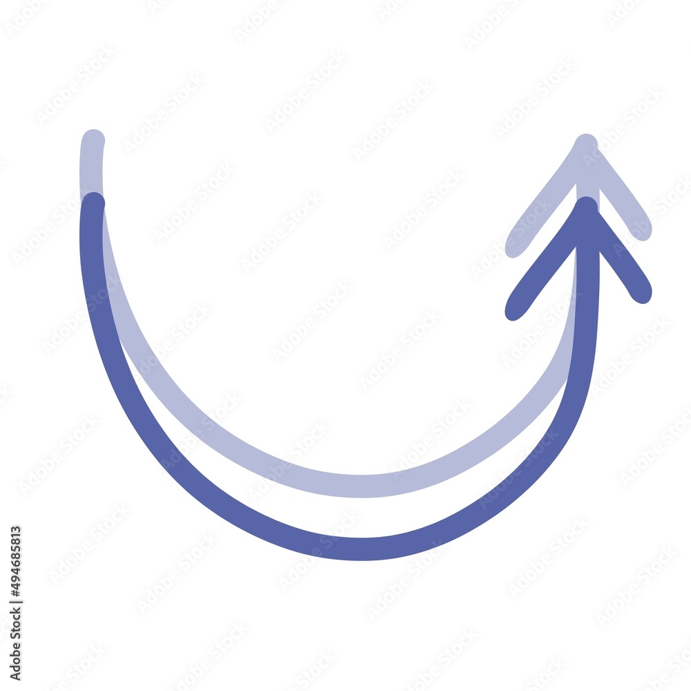 Blue arrows icon set. Doodle web collection
on White background. Blue arrows icon set. Doodle web collection
on White background.
