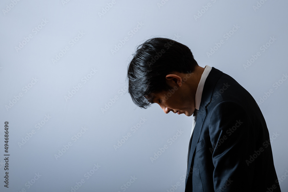 落ち込むビジネスマン