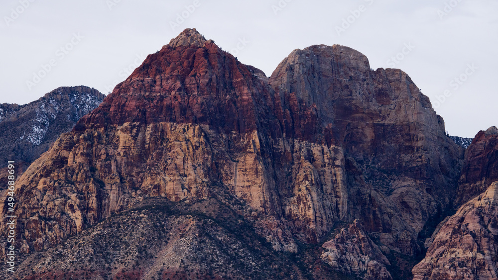 Colorful Landscape from Red Rock Canyon in Nevada