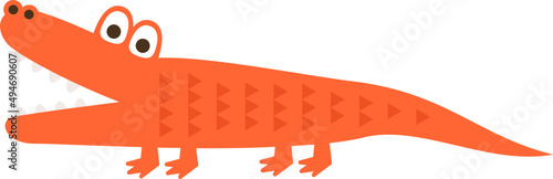 Cute Alligator, 