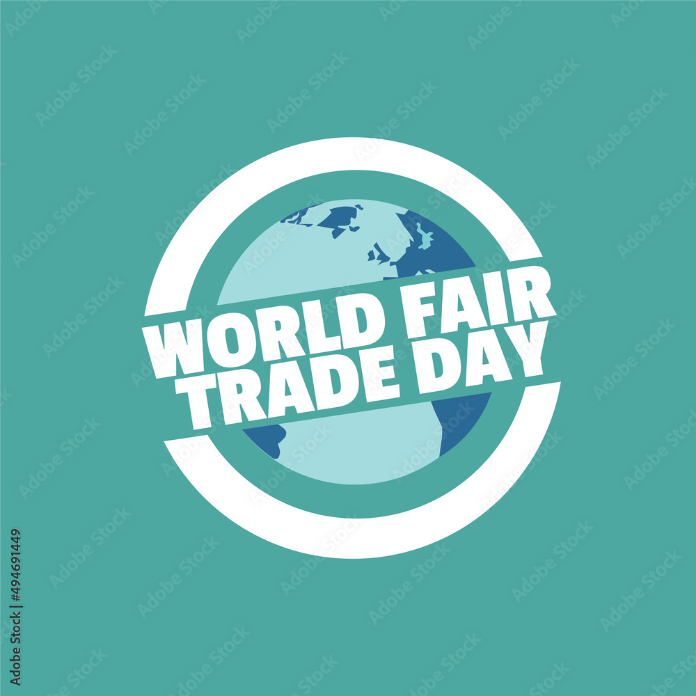 World Fair Trade Day Vector. good for World Fair Trade Day. simple and